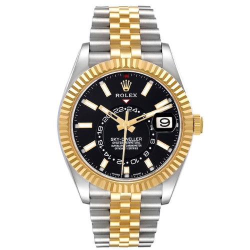 Luxury Sky Dweller Steel Yellow Gold