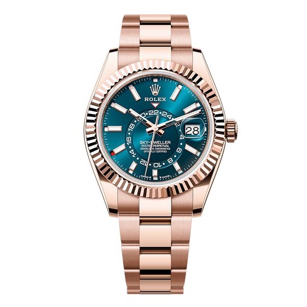 Luxury Watch SKY-Dweller Oyster Blue-green(Refurbished)