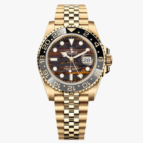 Luxury GMT-Master2 Oyster, Color Line, 40 mm, Yellow gold(Refurbished)