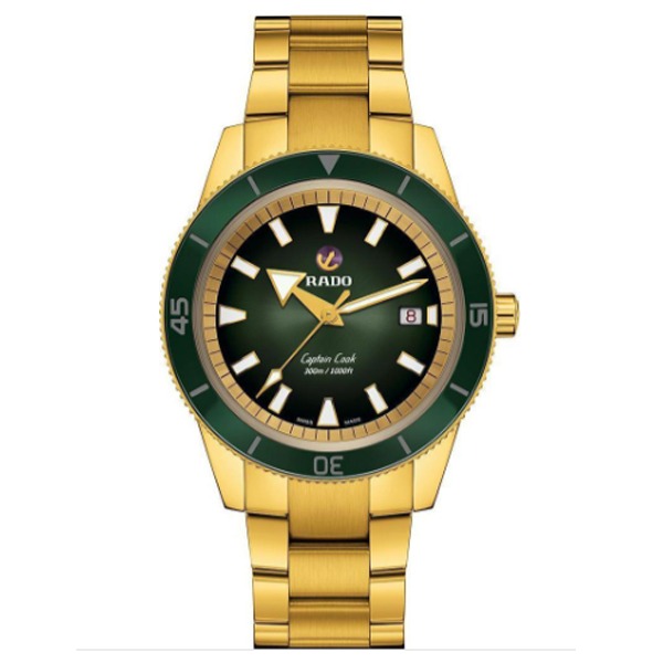 Luxury Watch Captain Cook Green Dial(Refurbished)