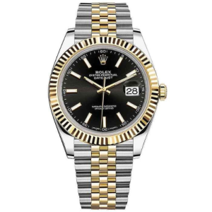 Luxury Watch Datejust 41 Gold Steel Black(Refurbished)