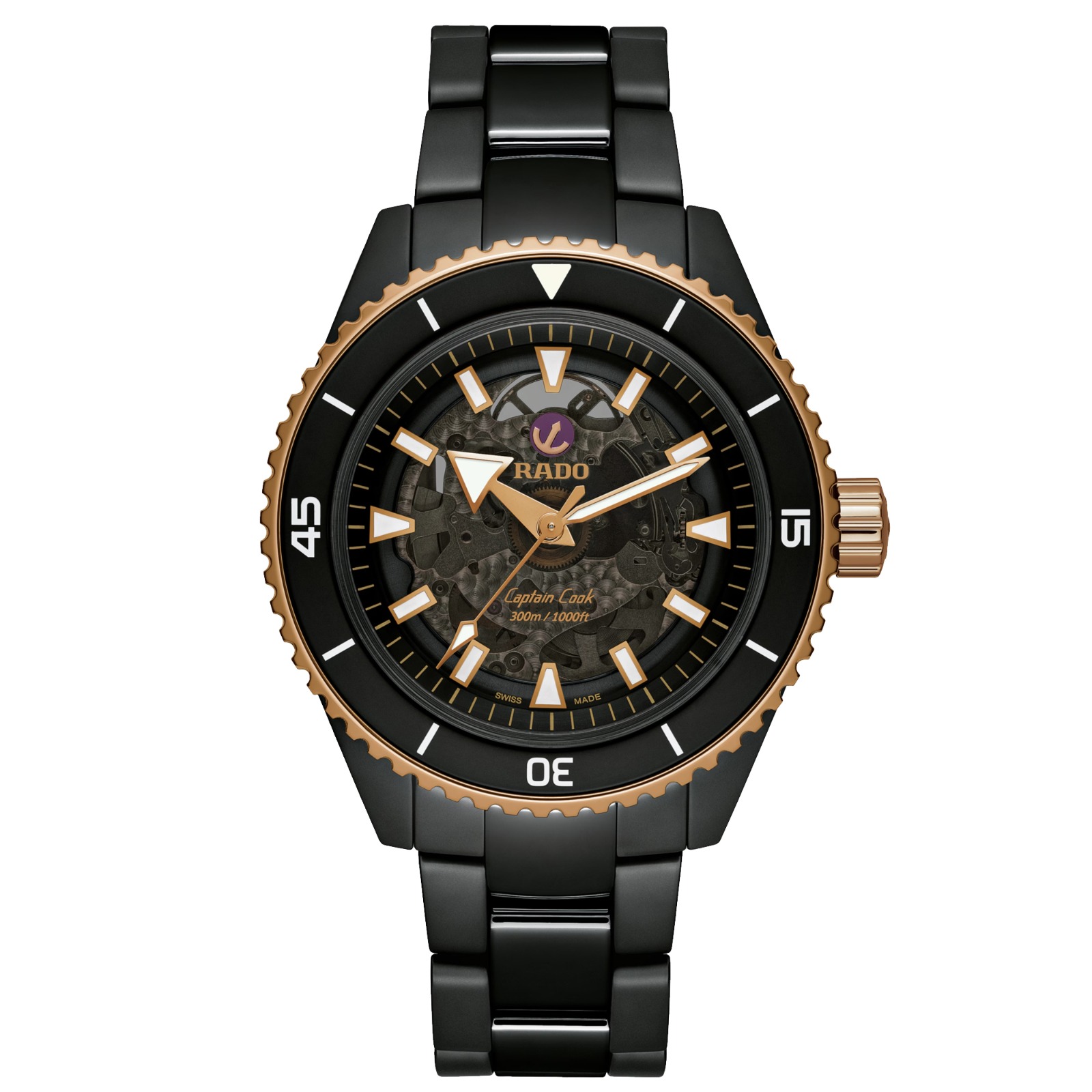 Luxury Watch Captain Cook High-Tech Ceramic(Refurbished)
