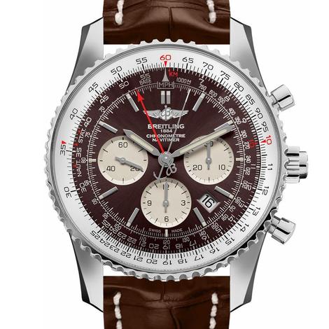 Designer Watch Stylish Navitimer Brown 7712(Refurbished)