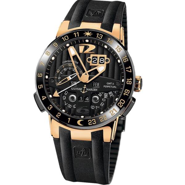 Branded Watch Perpetual Calendar - Black 117(Refurbished)