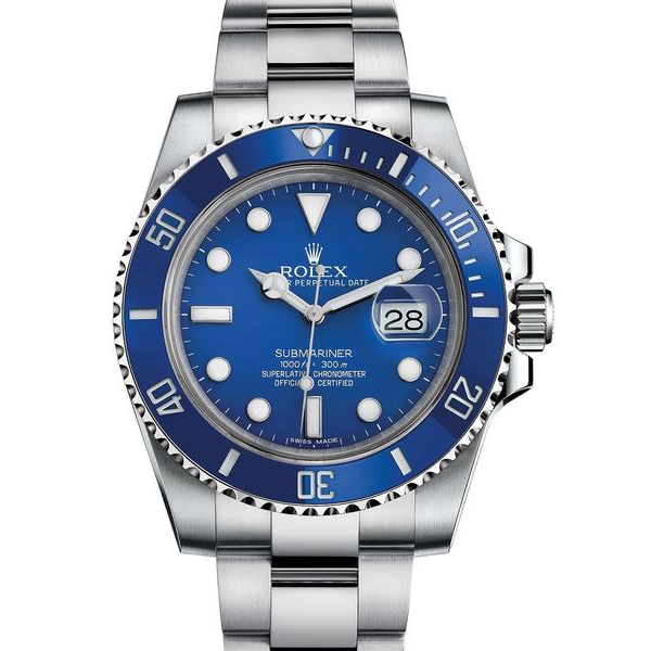 Luxury Watch Submariner Swiss Mechanism Blue 7655(Refurbished)
